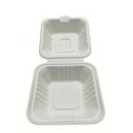 Burger Clamshell 6*6*3 (White)